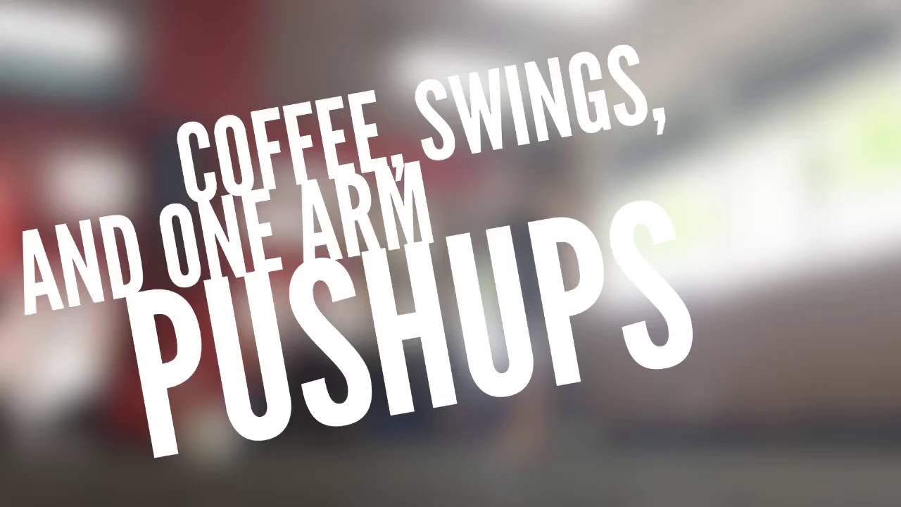 Coffee, Swings, and One Arm Pushups YouTube