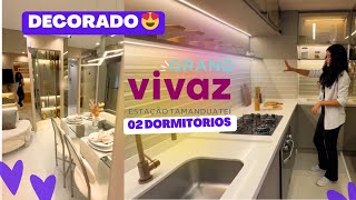 Grand Vivaz Estação Tamanduateí Decorado 2 Dormitórios Vivaz 31M²