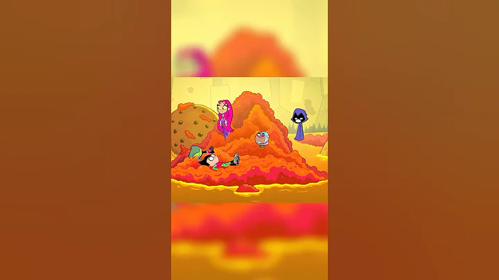 Robins Shrinks team into cyborg #reels #teentitansgo #dc #shorts #funny