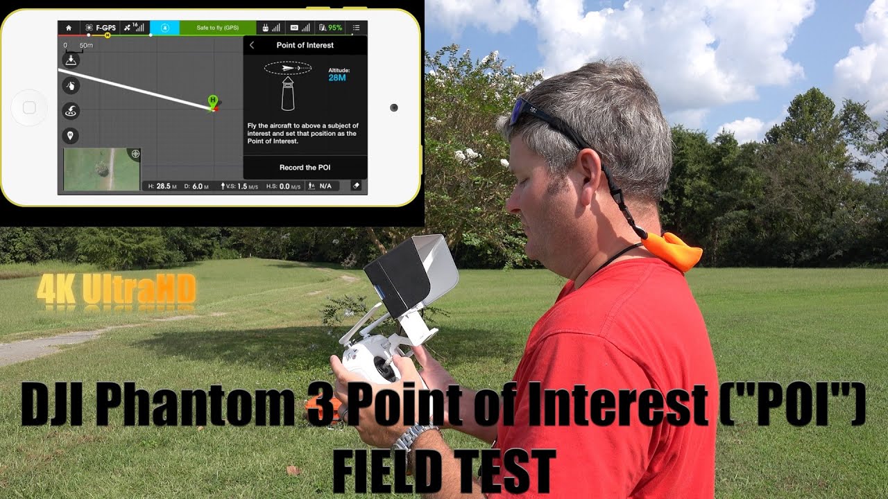 dji phantom 3 point of interest