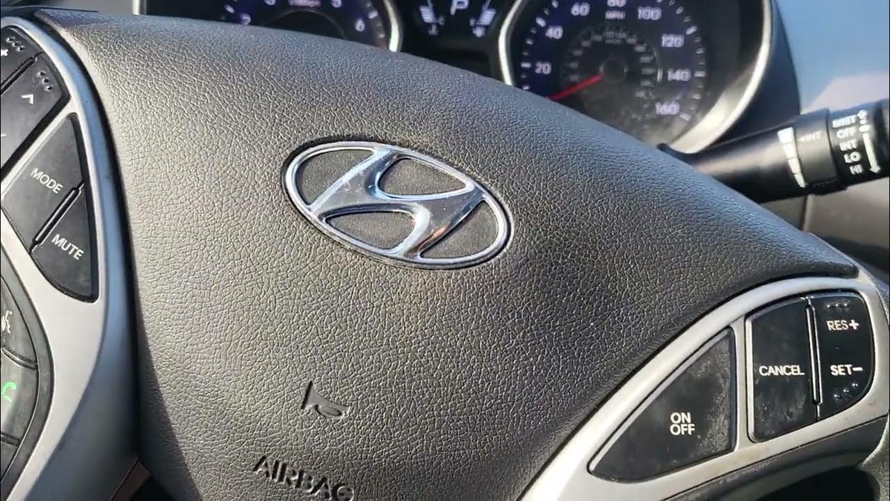 2011 Hyundai Elentra Code C1260 Steering Angle Sensor (SAS) Circuit
