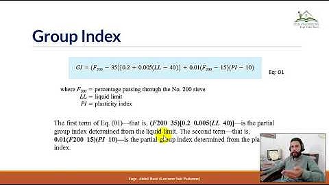 AASHTO & Unified Classification System