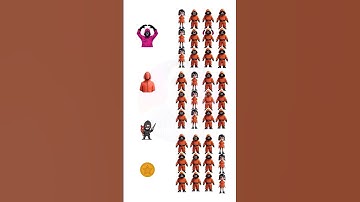 SQUID GAME | Round: 152 👾 #김프로 #유백합 #squidgame3 #squidgame2 #emojigame #sigma #mindblowing #Hulk