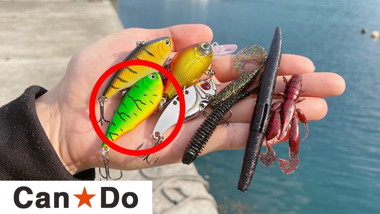 キャンドゥ釣具（ルアー）の実力をフィールドで検証してきた【釣果アリ