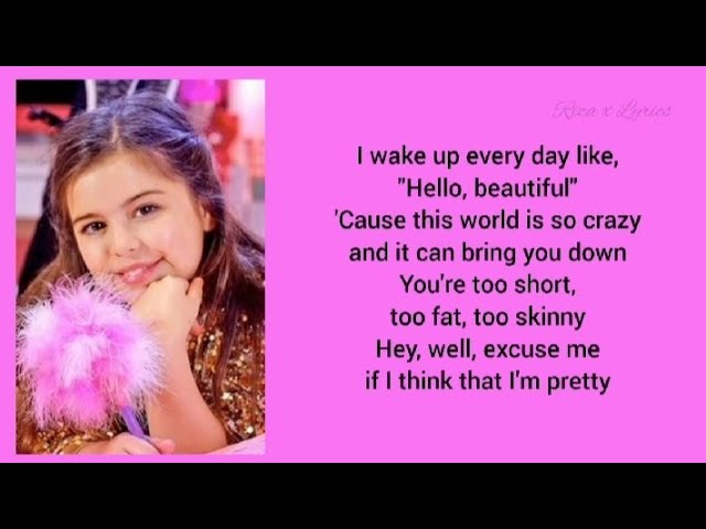 Sophia Grace ft. Silento - Girl In The Mirror [Lyrics] class=