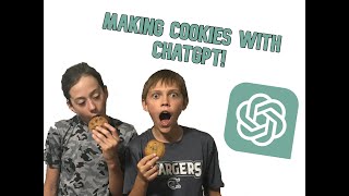 Using ChatGPT to Make Cookies! #chatgpt