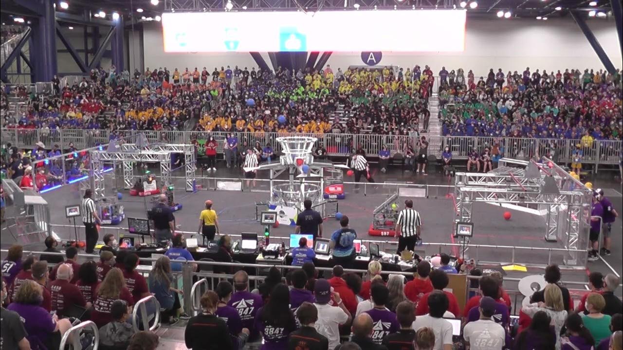 2022 FRC World Championship Newton Division Qualification Match 120
