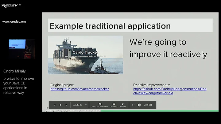 Øredev 2017 - Ondro Mihályi - 5 ways to improve your Java EE applications in reactive way