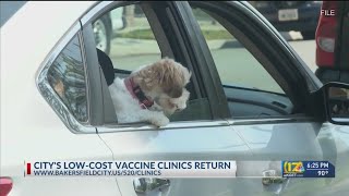 City’s low-cost dog vaccination clinic to return Saturday following hot summer
