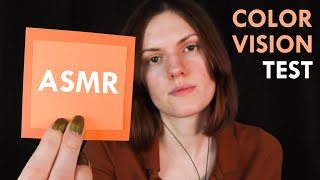 ASMR Color Vision Test  | Soft Spoken
