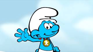 Мультик "игры смурфиков" Мобильное приложение "Smurf Games" screenshot 1