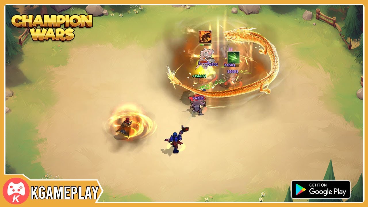 Champion Wars Gameplay Android iOS KGameplayTV