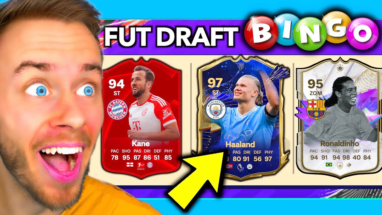 Ich habe TOTY FUT Draft BINGO gespielt! 👀🎰 (endet lost!)