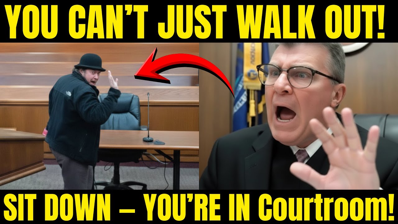 Judge DESTROYS Angry Woman After She WALKS OUT Mid-Argument — Courtroom ERUPTS!