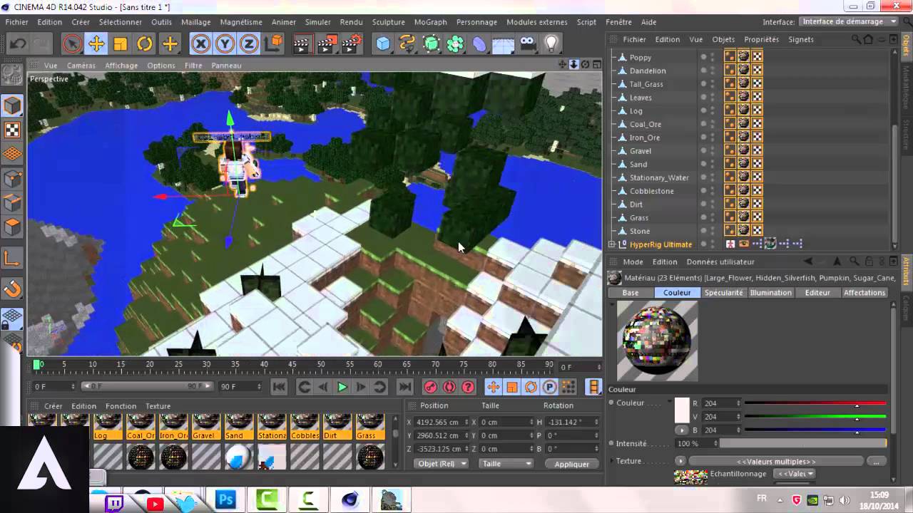 TuTo - Comment faire un wallpaper Minecraft - YouTube