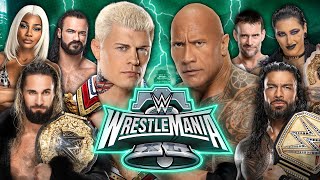 WWE WrestleMania 40 Predictions
