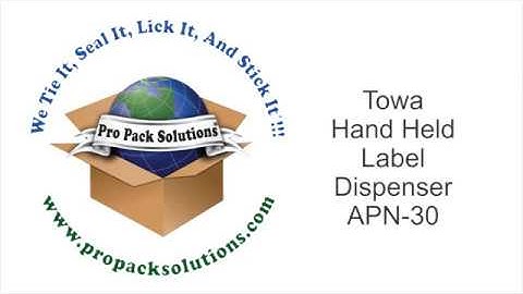 APN 30 Hand Held Label Dispenser