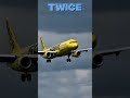 Banana of American | Spirit Airlines edit #airplane #plane #aviation #edit #spiritairlines