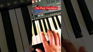 The Final Countdown  Europe keyboardnotes Play Along