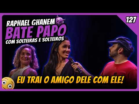 RAPHAEL GHANEM BATE PAPO COM SOLTEIRAS, DIRETAMENTE DO TEATRO BRADESCO! SP!