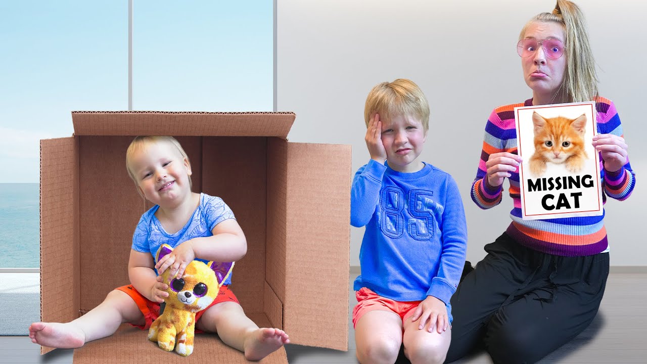 Amelia & Arthur find a missing Kitten story.