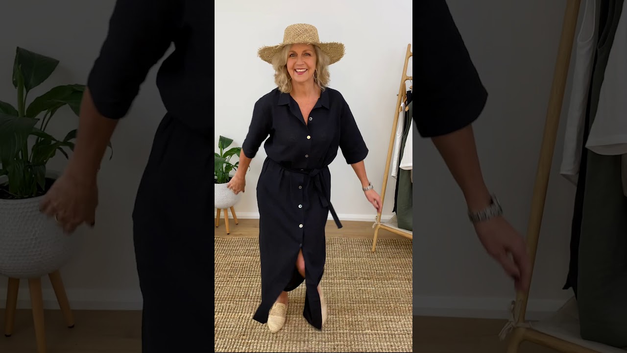 Nest Picks: Natural for Birds Cotton Button Up Shirt Dress