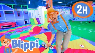 Blippi’s Plays on a Rainbow + More | Blippi and Meekah Best Friend Adventures