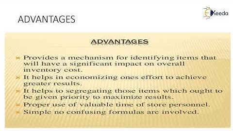 VED Analysis - Inventory Control - Production Planning and Control