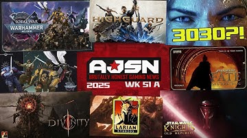 AJS News- TOTAL WAR 40K!, Star Wars KOTOR 3 in 2030?, Larian