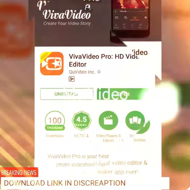 VivaVideo Pro free downloader.