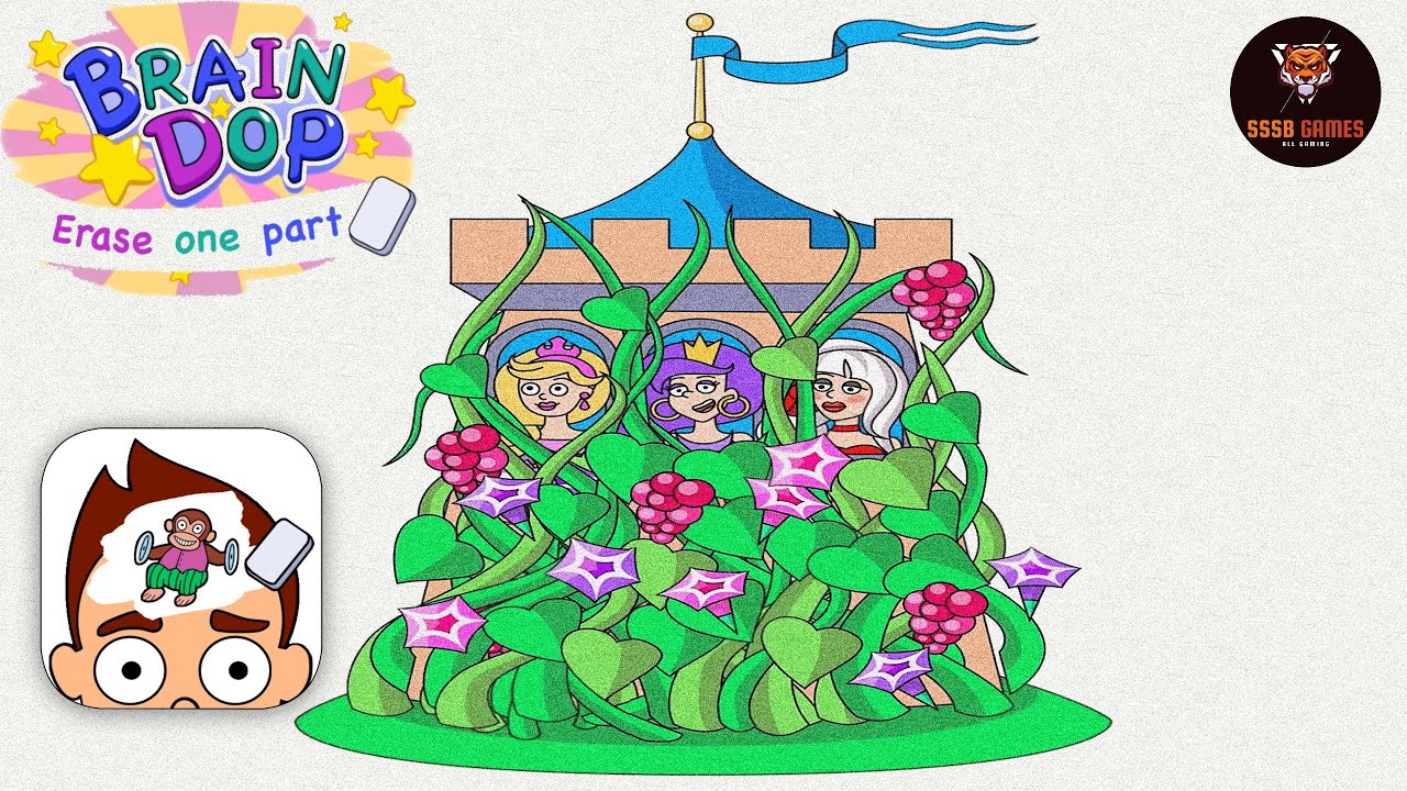 Brain Dop Erase One Part: Find The Princess Gameplay Walkthrough 