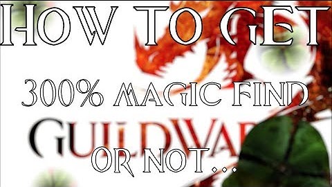 How To Get 300% Magic Find ... Or Not.