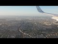 Berlin von oben und Landung auf dem Tegel Airport