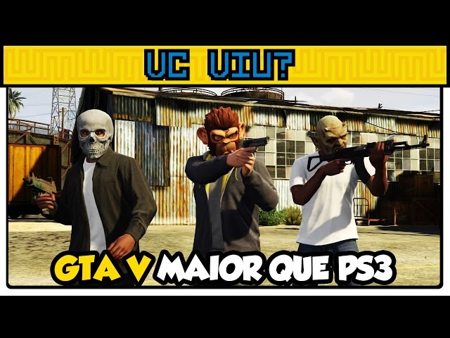 GTA Online ficará impossibilitado de rodar em PS3 com menos de 12 GB