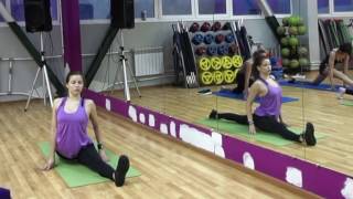 Stretching at home for beginners. Flexible back, splits | Mariya Zharkova