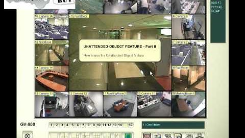 Geovision Unattended Object