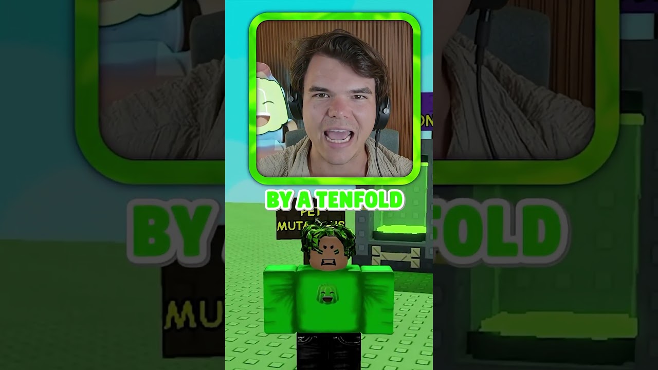 I MUTATED The RAREST Pet In Grow A Garden Roblox #growagarden #roblox