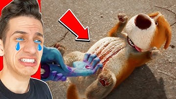 REACTING TO THE SADDEST ANIMATIONS! TRY NOT TO CRY CHALLENGE