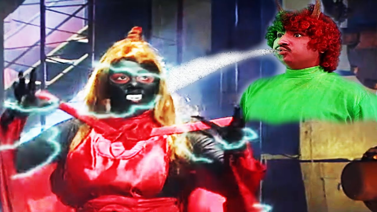 Shaktimaan Episode 36 - हवा में उड़ने वाले खली-बलि ने दिया चुड़ैल को बीजली का झटका