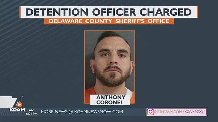 Delaware county detention officer arrested