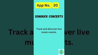 Never Miss a Beat! 🎶📱 Discover Live Music with Songkick Concerts | APP BYTE INSIGHTS screenshot 1