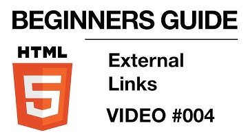 HMTL Tutorial 5 - Linking Elements to External Website