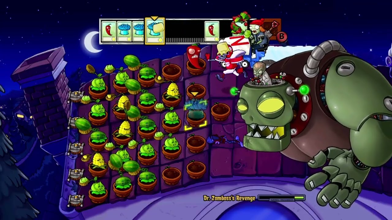 Plants vs. Zombies || Dr. Zomboss's Revenge (Mini Games)