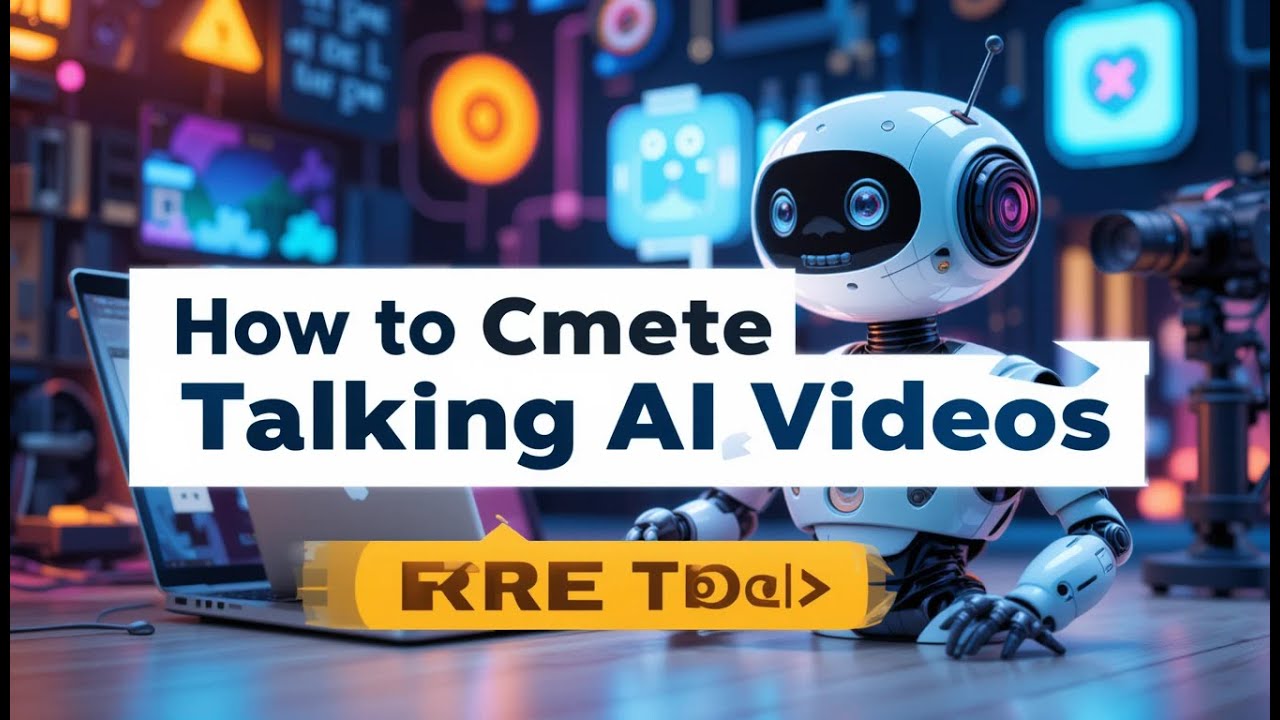 How to Create a Talking AI Video Free Tools - YouTube