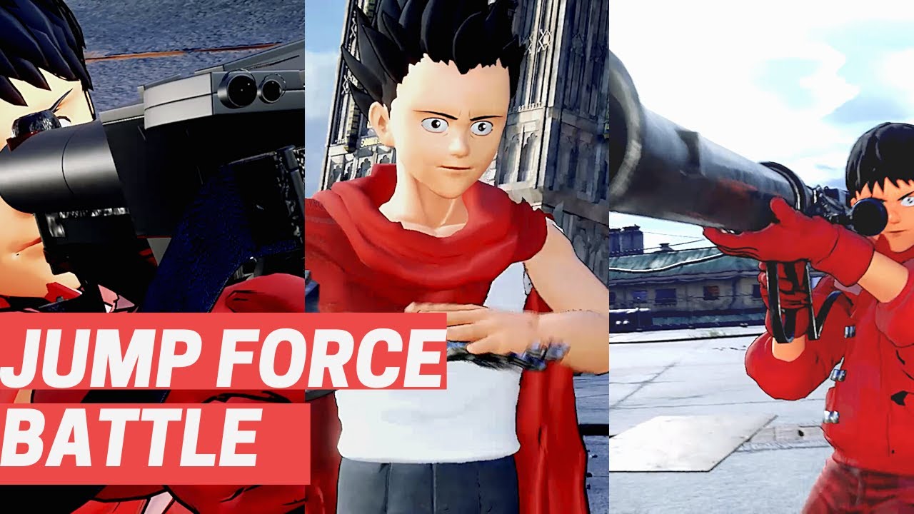 Jump Force Mod Battles Team Akira vs Kaneda