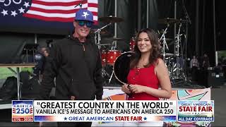 Vanilla Ice Calls Out Entertainers Boycotting America 250 Events