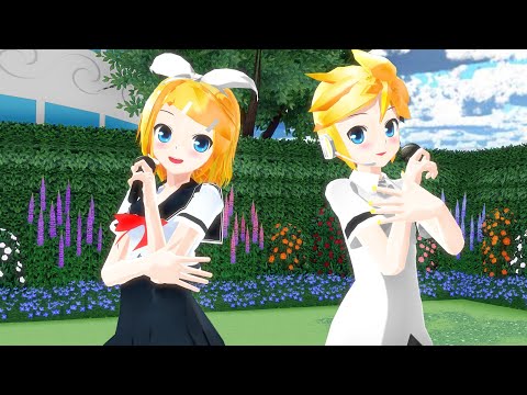 【MMD】(鏡音レン＆リン)  [淋しい熱帯魚] - (RinxLen Kagamine) [Lonely Tropical Fish] (60fps)