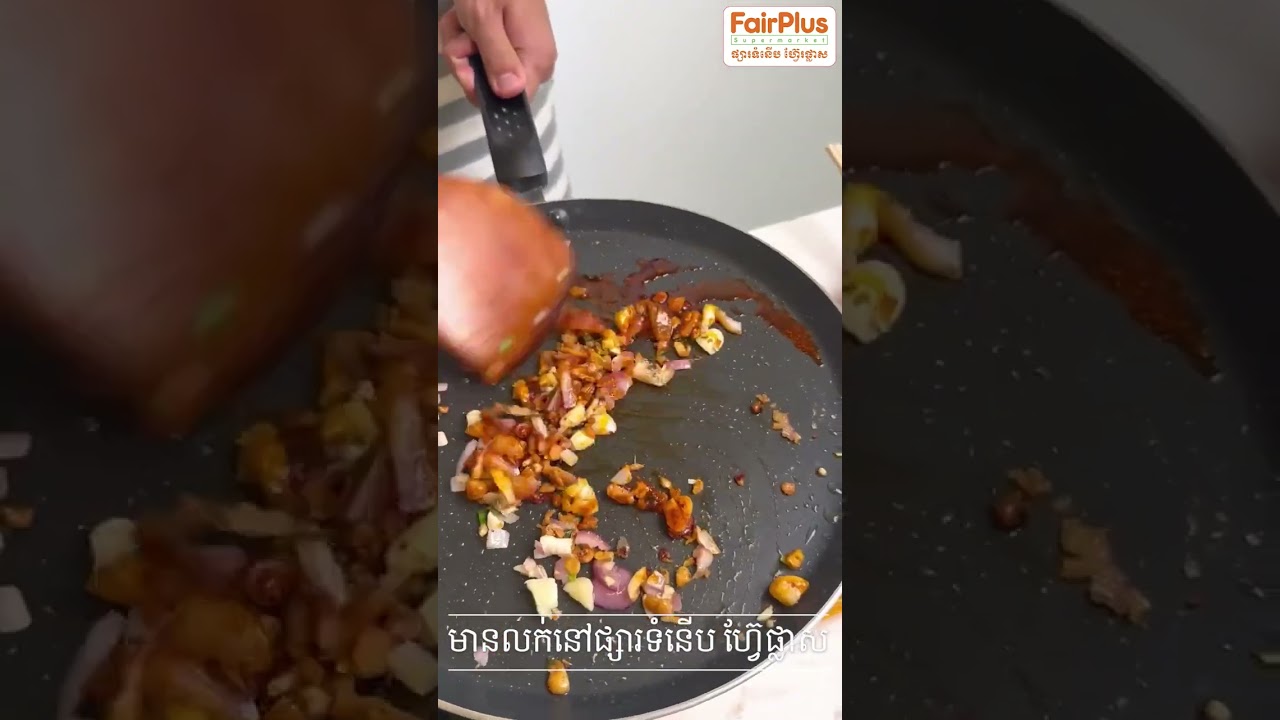 មាន់​បំពងជាមួយមីគោក មានលក់នៅគ្រប់សាខាផ្សារទំនើប ហ្វ៊ែរផ្លាស 