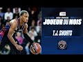 Highlights tj shorts  meilleur joueur fvrier 2024  betclic elite  lnb officiel