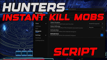 [🔥RELEASE] Hunters Best Script Gui Auto Farm, Instant Kill Mobs & Auto Roll - Roblox 2025